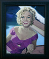 my first marilyn painting.  on ebay right now - marilyn-monroe photo