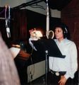 Michael In The Recording Studio - michael-jackson photo