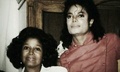 Michael And His Mother, Katherine - michael-jackson photo