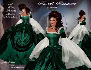 evil queen in green