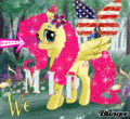 Blingee Fluttershy in the Forest - my-little-pony-friendship-is-magic photo