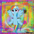 Blingee Rainbow Dash - my-little-pony-friendship-is-magic photo
