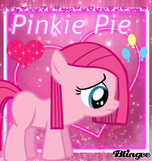  Blingee Pinkie Pie as a Filly