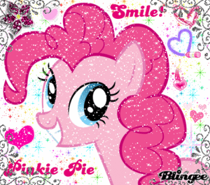  Pinkie Pie Smiling Blingee I Made