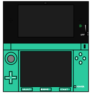 3DS gloom green