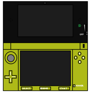  3DS stem green