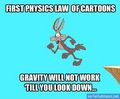 Cartoons law of physics - random photo