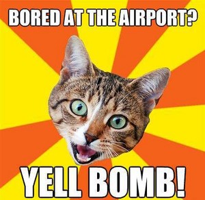  Bored at the airport?