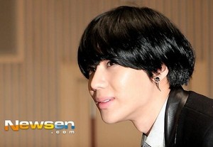  131218 Taemin - SBS Gayo Daejeon Press Conference