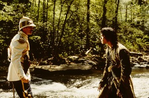  Captain William Boone (Cary Elwes) and Mowgli (Jason Scott Lee)