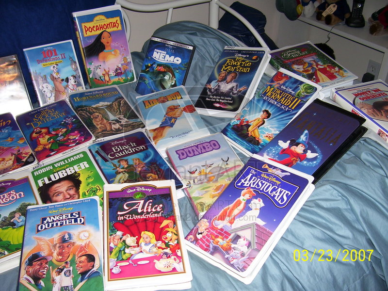 VHS Photo: Disney VHS Collection.