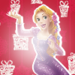 Christmas - Rapunzel - walt-disney-characters icon