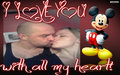 me and my baby - mickey-mouse fan art