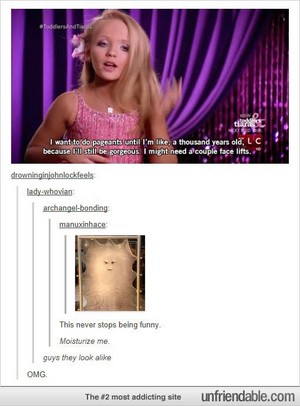 Toddlers and Tiaras on Tumblr