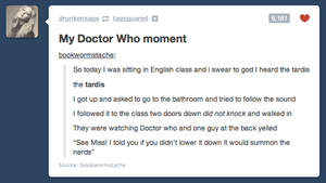 Doctor Who on Tumblr