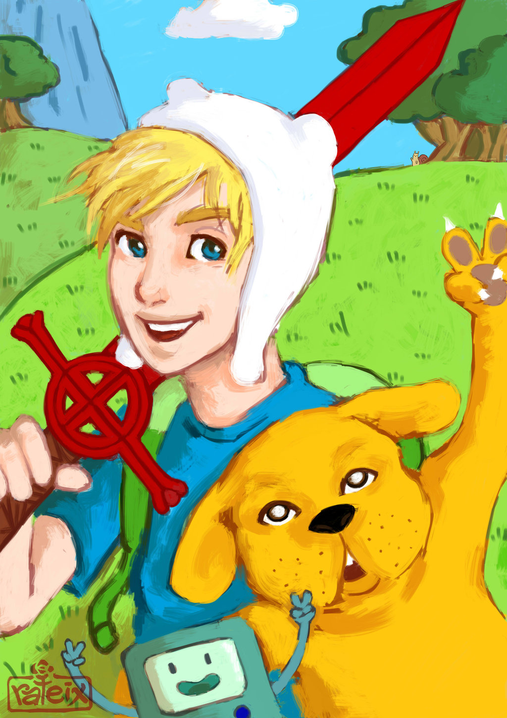 Finn and Jake - Adventure Time With Finn and Jake Fan Art 