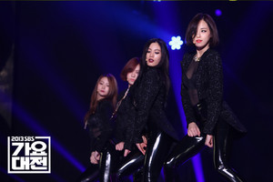  After School performing first l’amour and Friendship Project on SBS Gayo Daejun