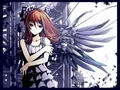 Dark angel girl - anime photo