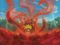 naruto in the 9 tails - anime photo