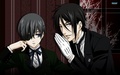 Ciel and Sebastian from Black Butler - anime photo