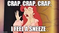Ariel Needs to Sneeze - disney-princess photo