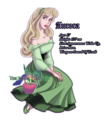 The Little Crooked Tale Aurora Profile - disney-princess fan art