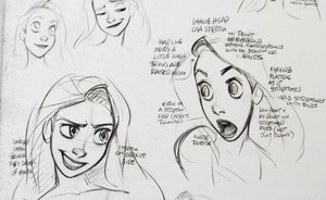  Rapunzel Sketches