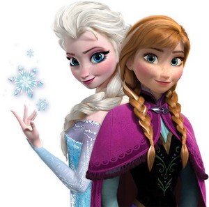  Elsa and Anna Together