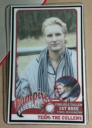  Carlisle's Vampire Baseball card.