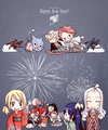 The Fairy Tail Guild wishes you a Happy New Year - fairy-tail photo