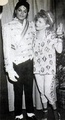 Michael Backstage With Cyndi Lauper - michael-jackson photo