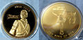 Vintage Michael Jackson Gold Coins - michael-jackson photo