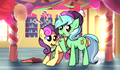 Bon Bon and Lyra Candy Canes - my-little-pony-friendship-is-magic photo
