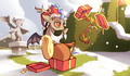Discord Unwrapping Gifts - my-little-pony-friendship-is-magic photo