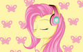 Fluttershy with Headphones on - my-little-pony-friendship-is-magic photo