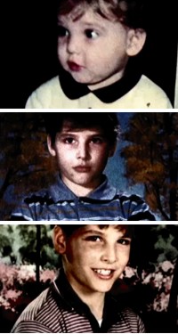 Peter Facinelli as a child