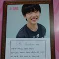  131221 Jisung’s Message @ SMTOWN Week Exhibition - sm-rookies photo
