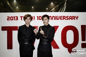  TVXQ at 'SMTOWN WEEK' concert
