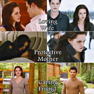 Edward, Bella and Renesmee