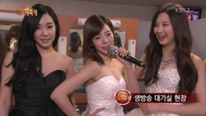  KBS - Tiffany, Sunny, and Seohyun
