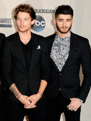 Louis and Zayn 