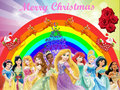 merry chrstmas - disney-princess fan art