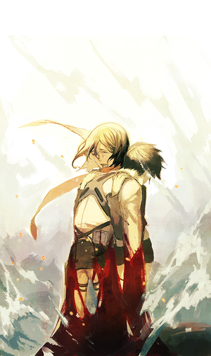 Mikasa and Eren