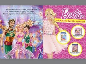 Barbie Pearl Princess,page book 