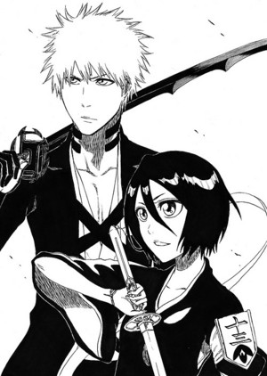  Ichigo and Rukia