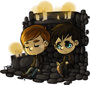  Alaric and Damon