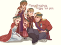 Royal Family Holiday - disney-princess fan art