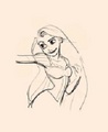 Princess Rapunzel - disney-princess fan art