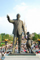 Statue Of Walt Disney And Mickey Mouse - disney photo