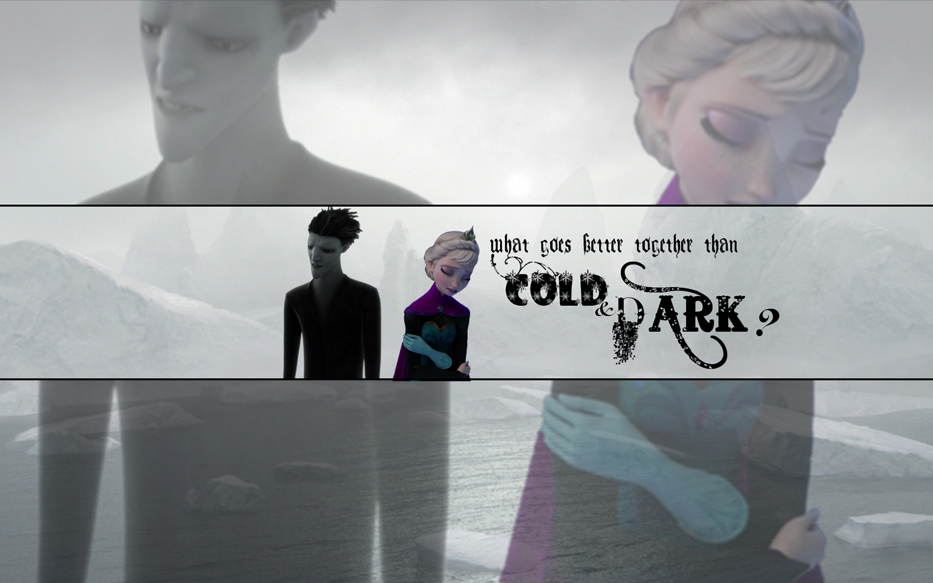 What goes better together than cold and dark? - Elsa and Pitch Wallpaper  (36460380) - Fanpop
